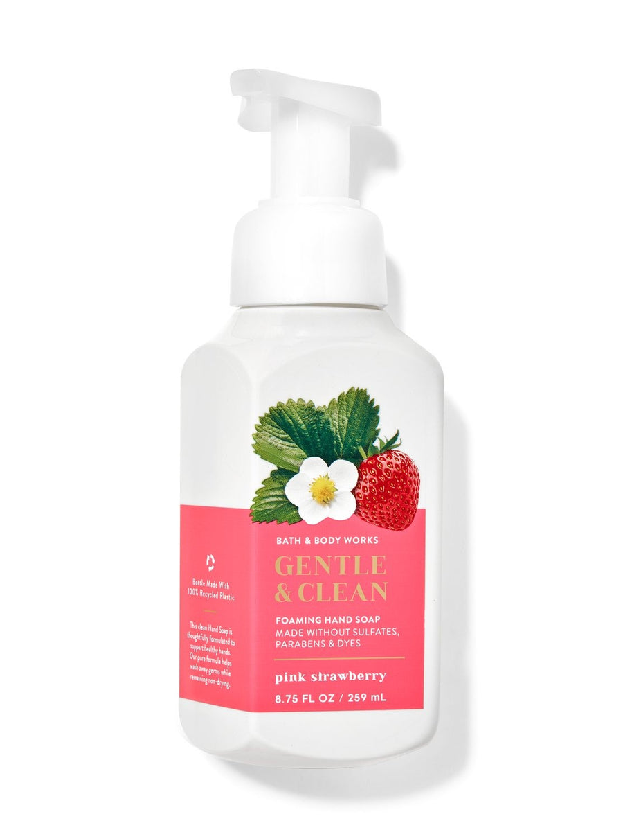 Bath & Body Works Gentle & Clean Pink Strawberry Gentle Foaming Hand Soap 259ml