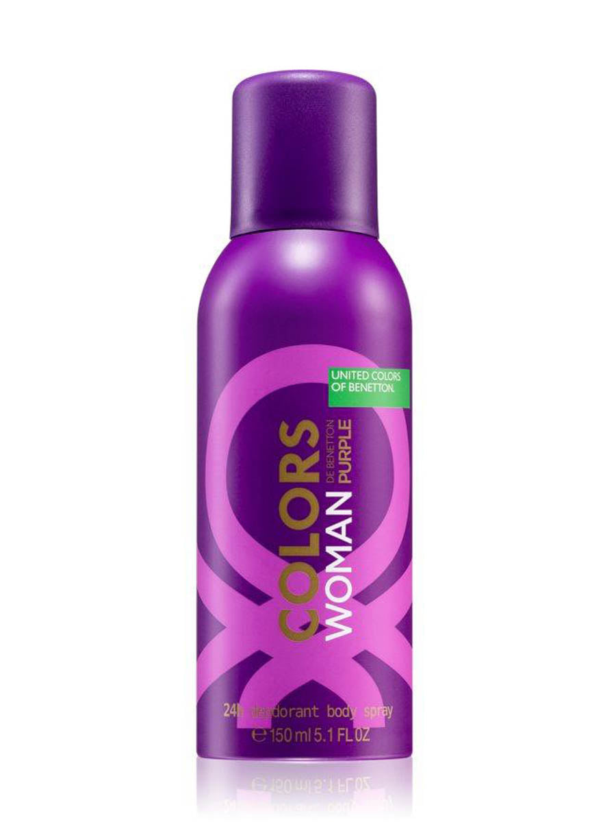 United Colors Of Benetton Colors Woman Purple Body Spray 150ml