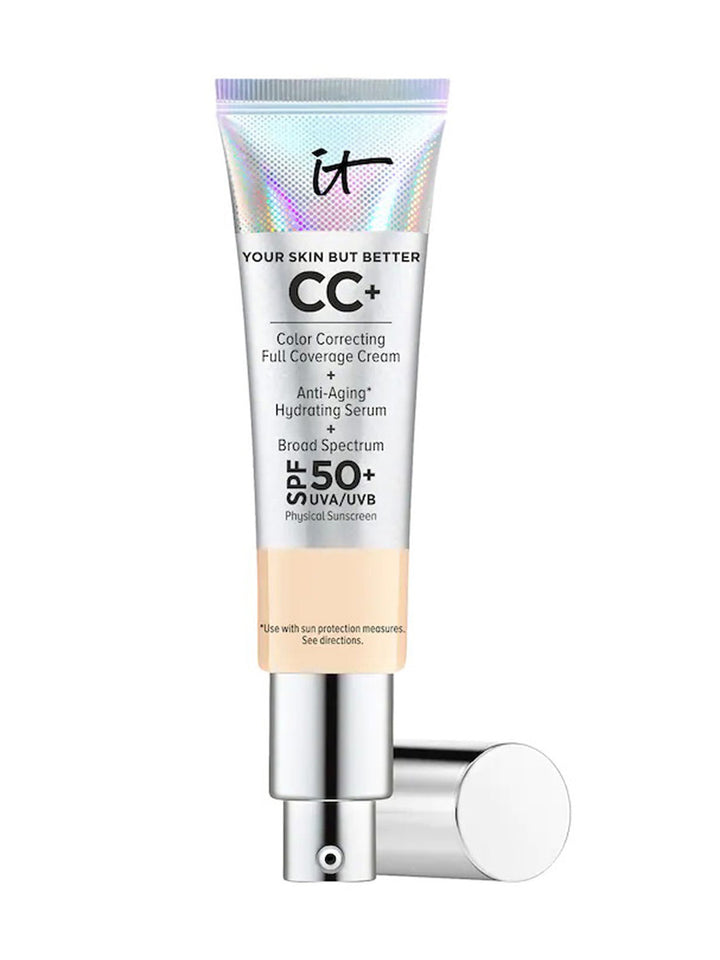 It CC+ illumination Full Coverage Cream + Hydrating And Anti Aging Concealer Spf/fps 50 # Light 32ml
