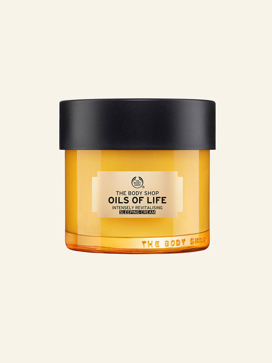 The Body Shop Oils Of Life Intensely Revitalizing Sleeping Cream 80ml
