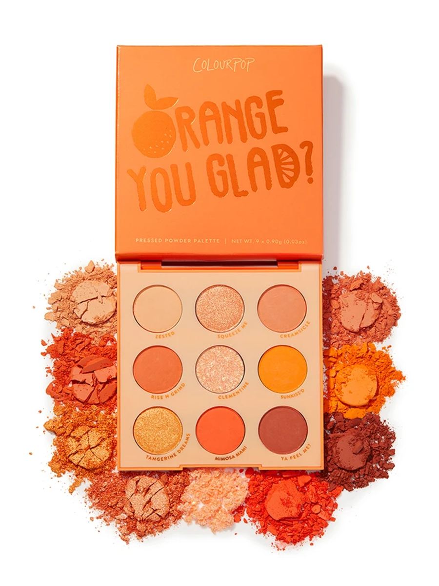 ColourPop Pressed Powder Palette # Orange You Glad