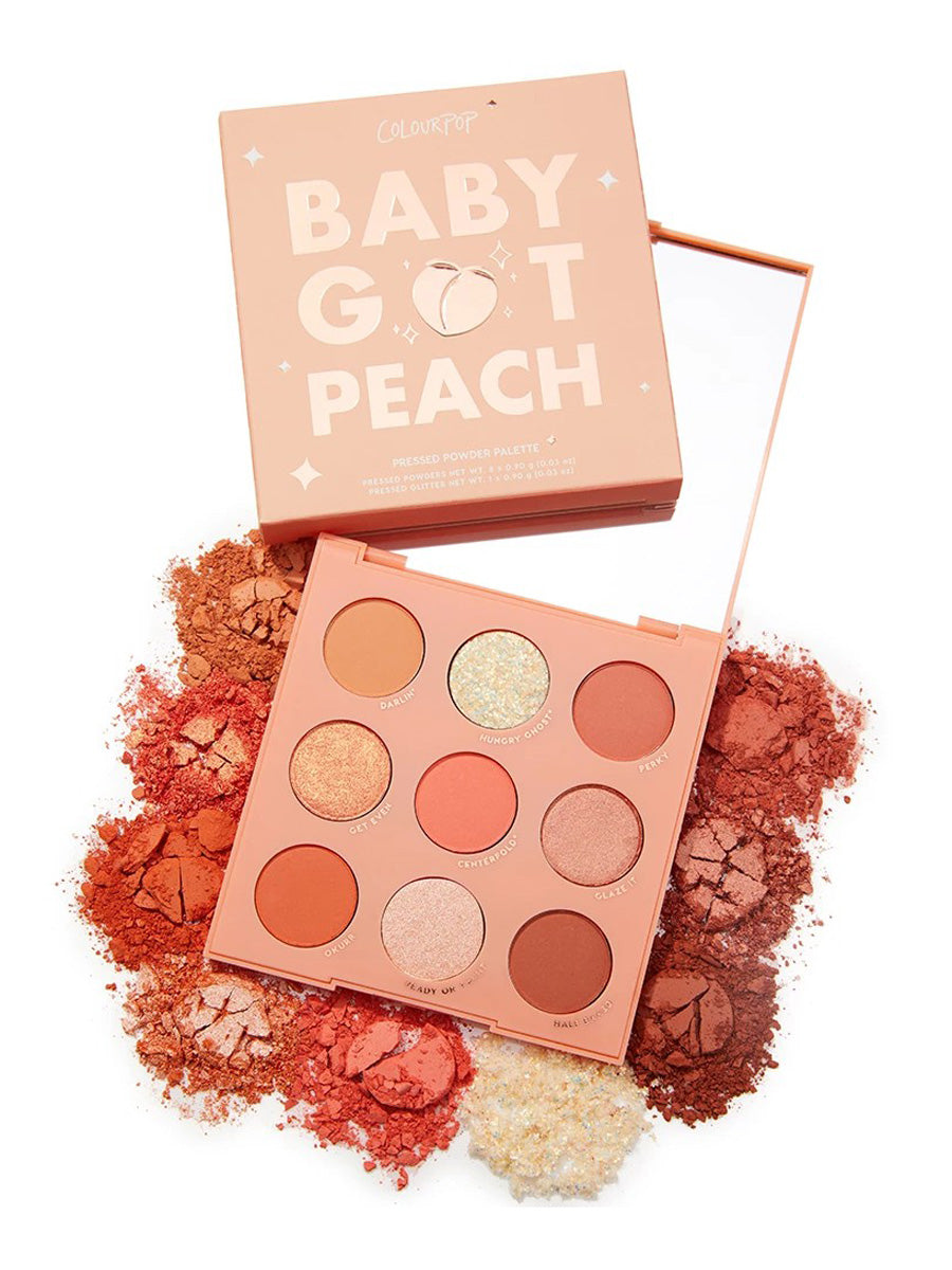 ColourPop Pressed Powder Palette # Baby Got Peach