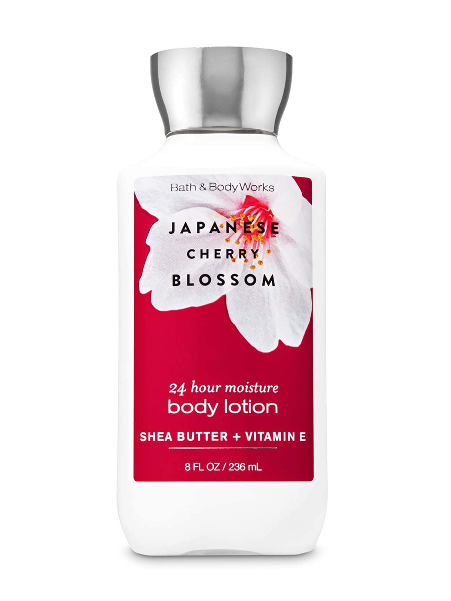 Bath & Body Works Japanese Cherry Blossom Shea Butter + Vitamin E Body Lotion 236Ml