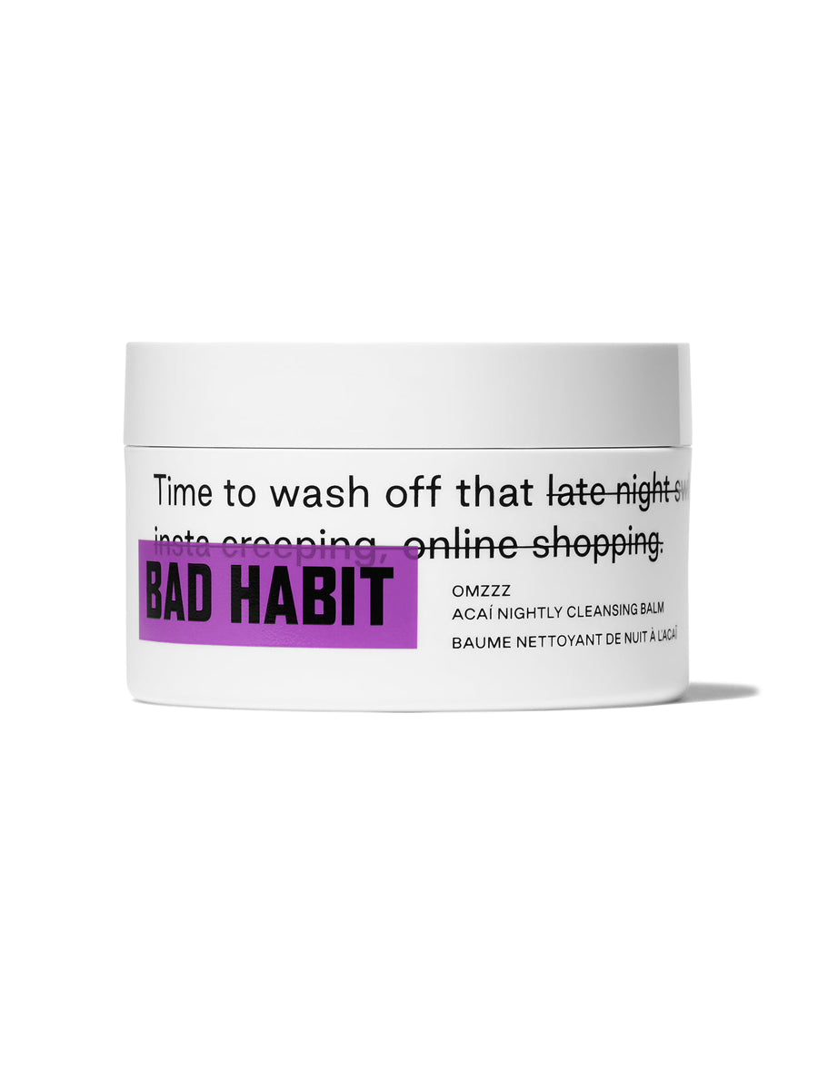 Bad Habit Acai Nightly Cleansing Balm Omzzz 100Ml