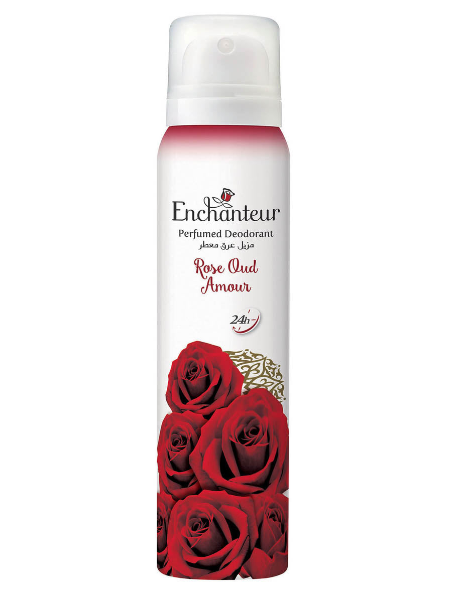 Enchanteur 24H Body Mist Rose Oud 150ml