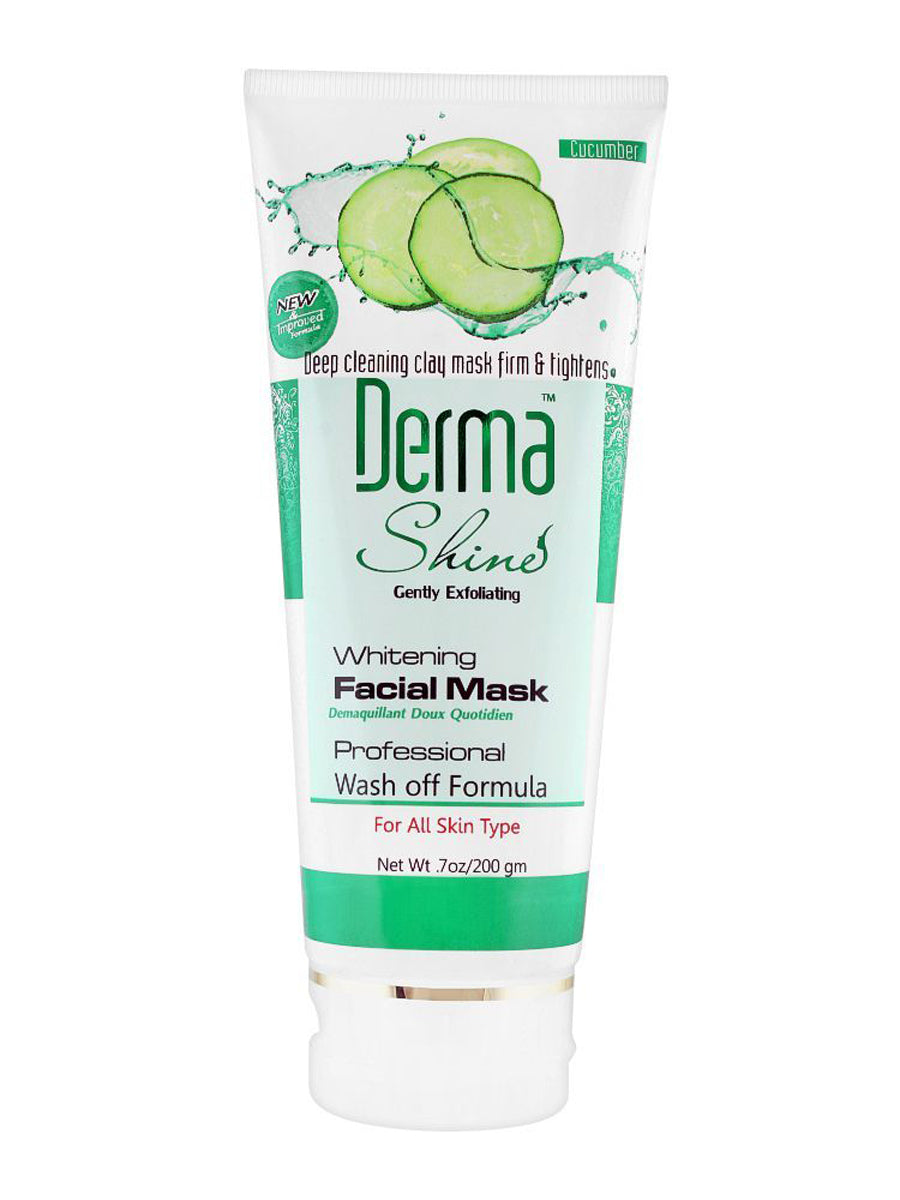 Derma Shine Cucumber Whitening Facial Mask 200g