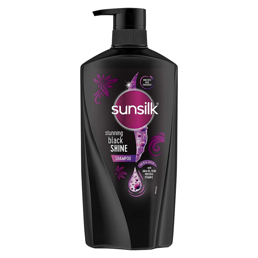 Sunsilk Black Shine Shampoo 650ml (Thai)