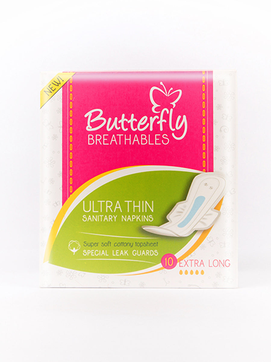 Butterfly Breathable Ultra Thin Cotton Top Sheet 10 Extra Large