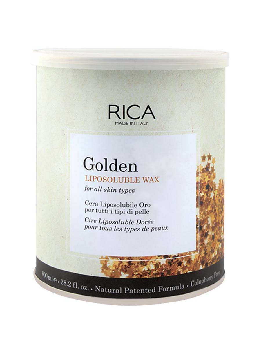 RICA Golden Liposoluble Wax For All Skin Types 800ml