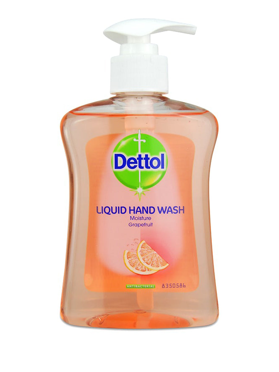 Dettol Liquid Hand Wash Antibacterial Moisture Grape Fruit 250ml