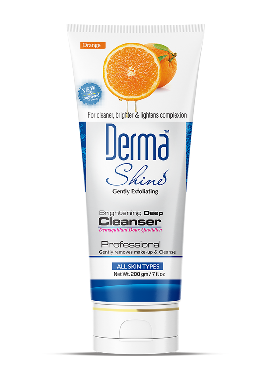 Derma Shine Cleanser Tube Orange 200g