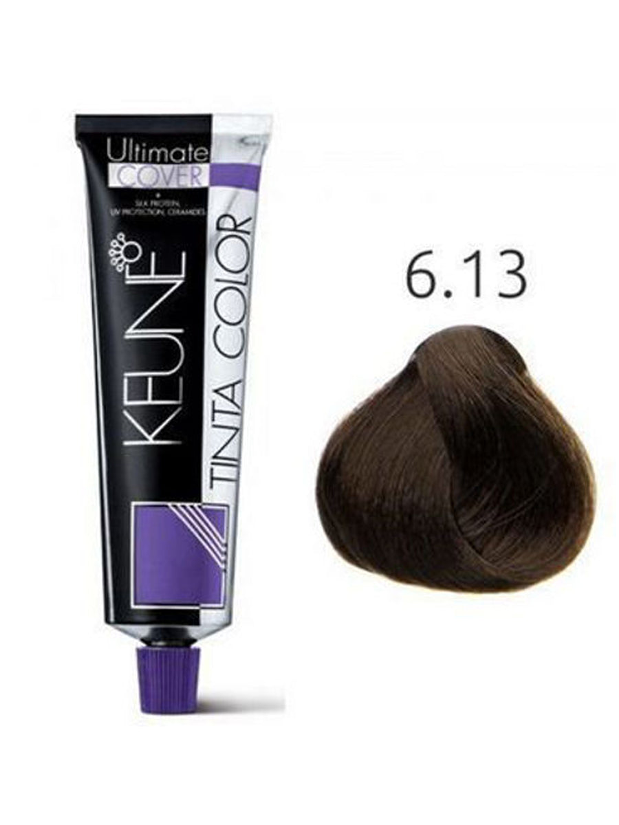Keune Hair Color Tinta Ultimate Cover # 6.13