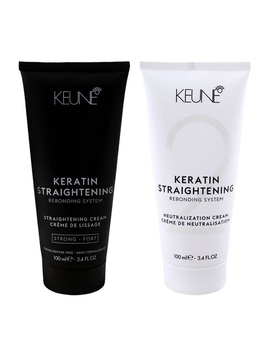 Keune Keratin Straightening Rebonding Sys Strong 2*100ml