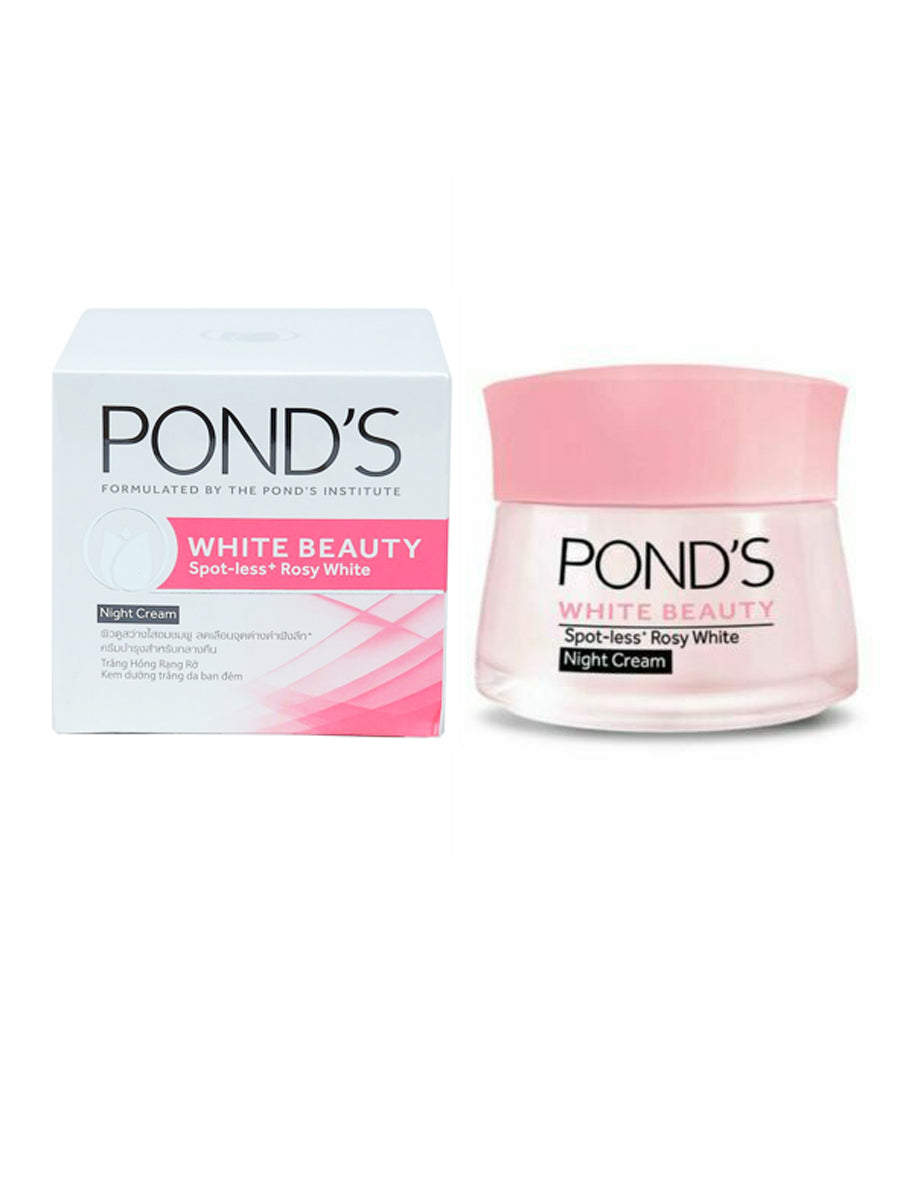 Ponds White Beauty Spot Less Rosy White Night Cream Normal Skin 50g