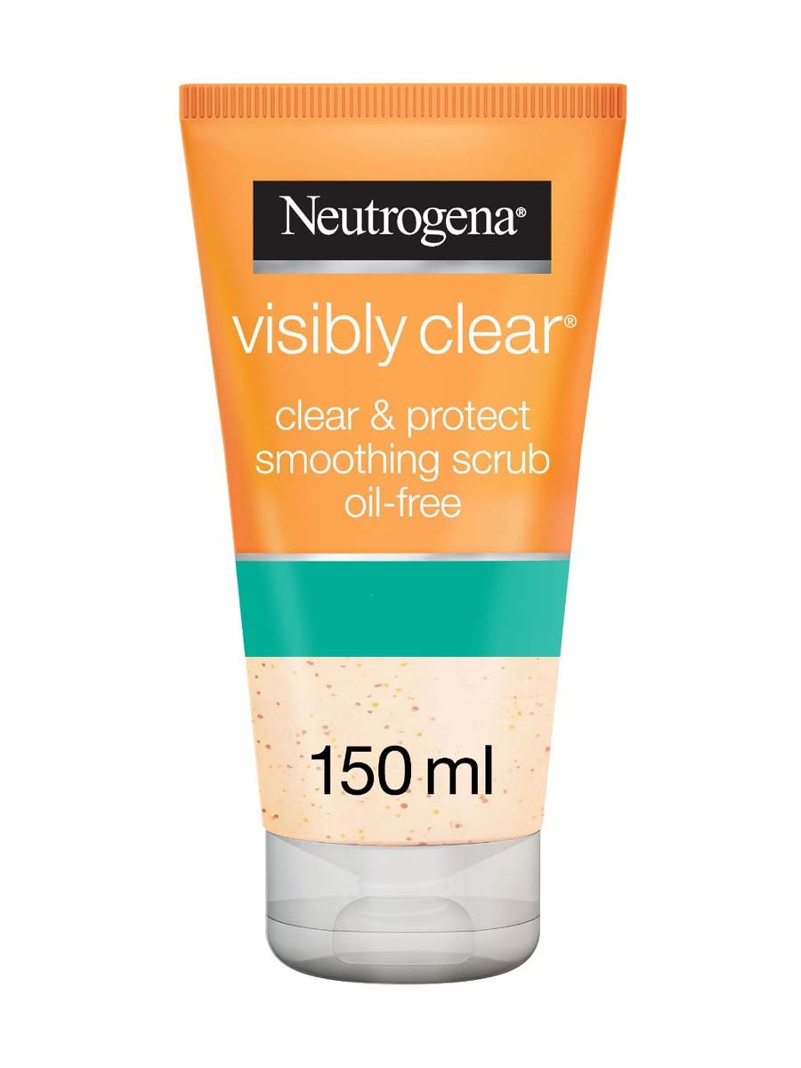 Neutrogena Visibly Clear & Protect Smoothing Scrub Oil-Free 150ml
