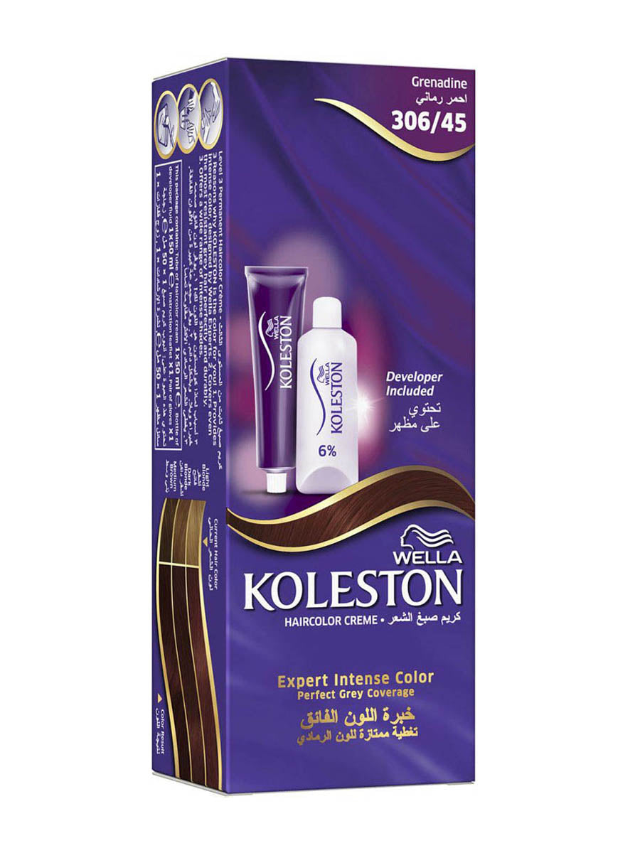 Wella Koleston Hair Color Semi Kits 306/45