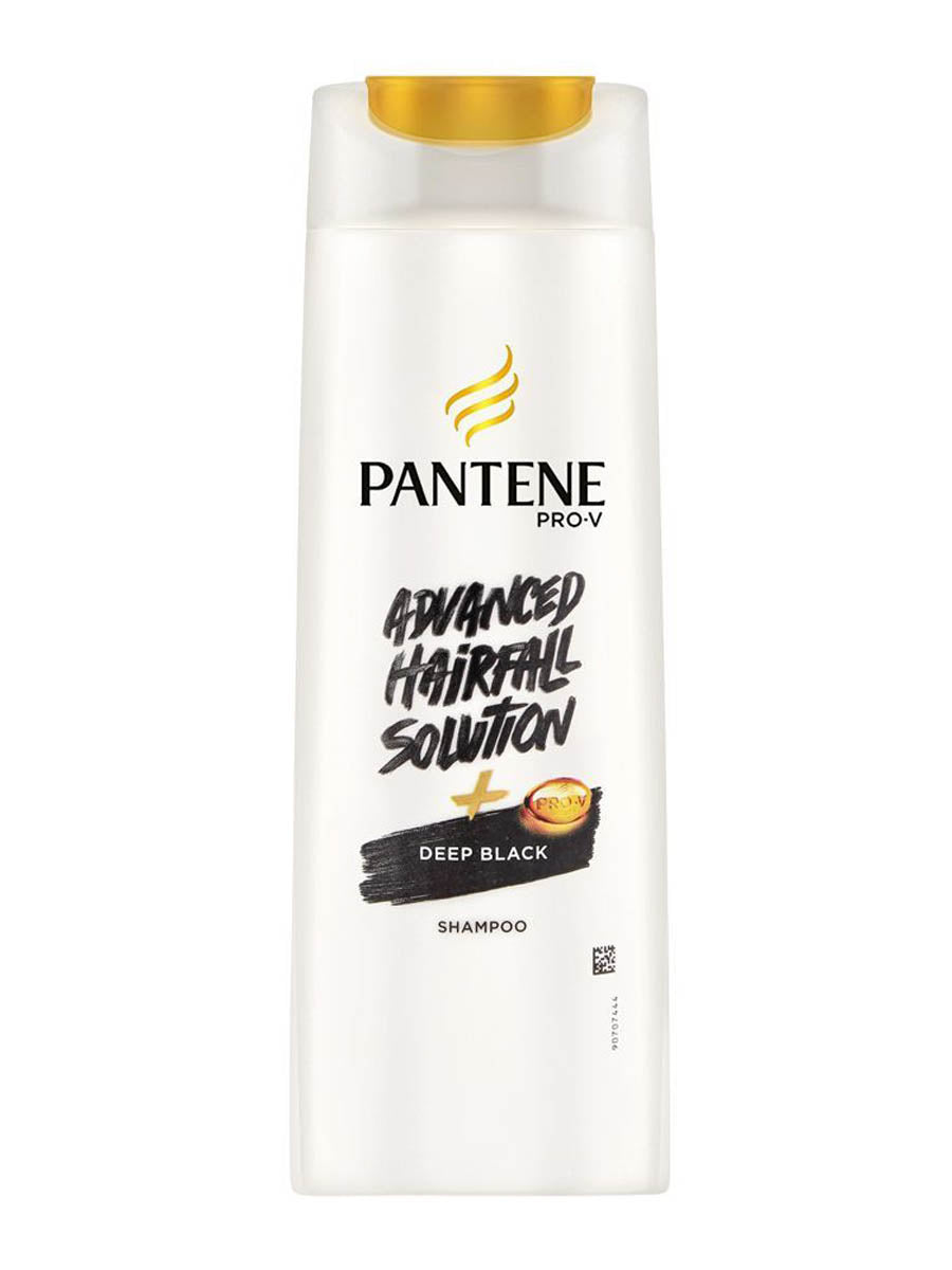 Pantene Advanced Hair Fall Solution Deep Black Shampoo 185ml