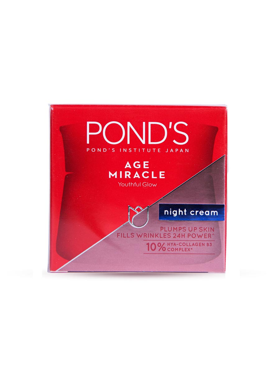 Ponds Age Miracle Youth Glow Wrinkle Corrector Night Cream 50g