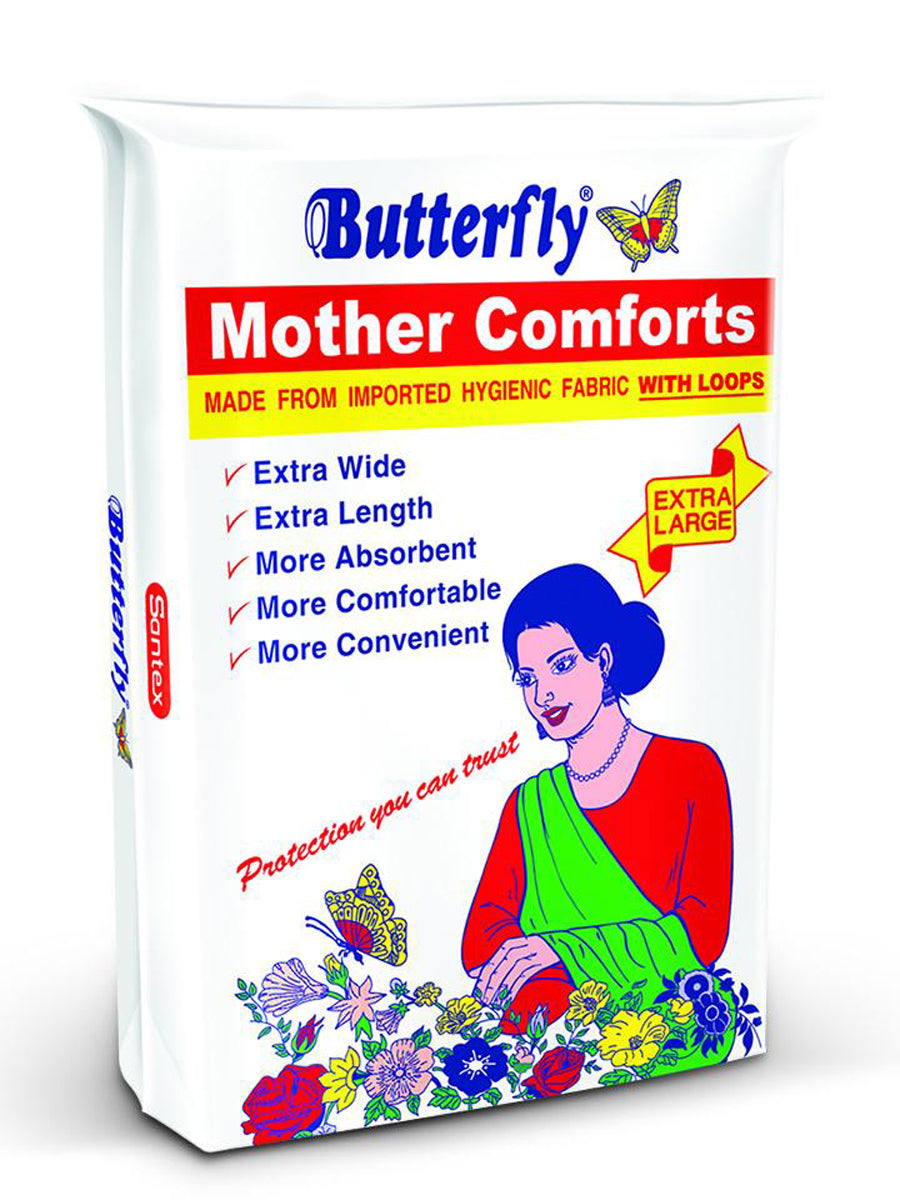 Butterfly Mother Comfort Stick On 10 Pcs XL 0117