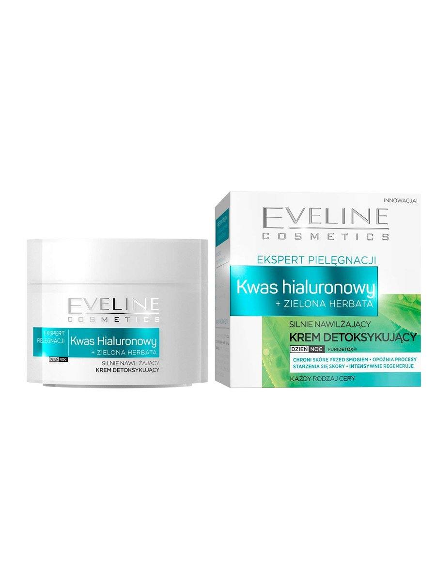 Eveline Skin Care Expert Hyaluronic Acid + Green Tea Cream 50ml