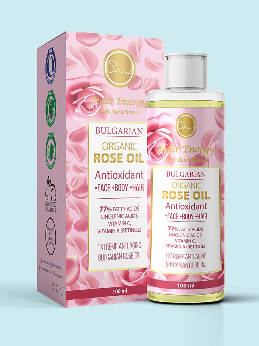 Hair Energy Bulgarian Organic Rose Oil 100ml