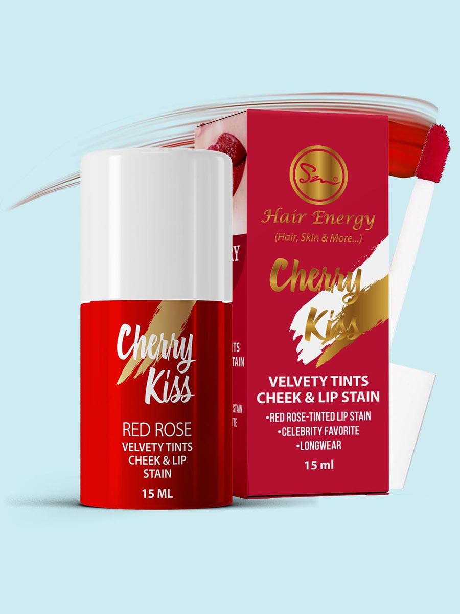 Hair Energy Velvety Tint Cheek & Lip Stain Cherry Kiss 15Ml