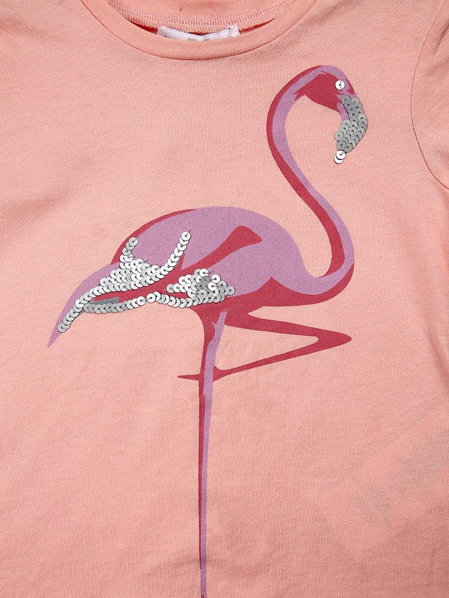 S/S Flamingo Crew Neck-CG0998(JG)