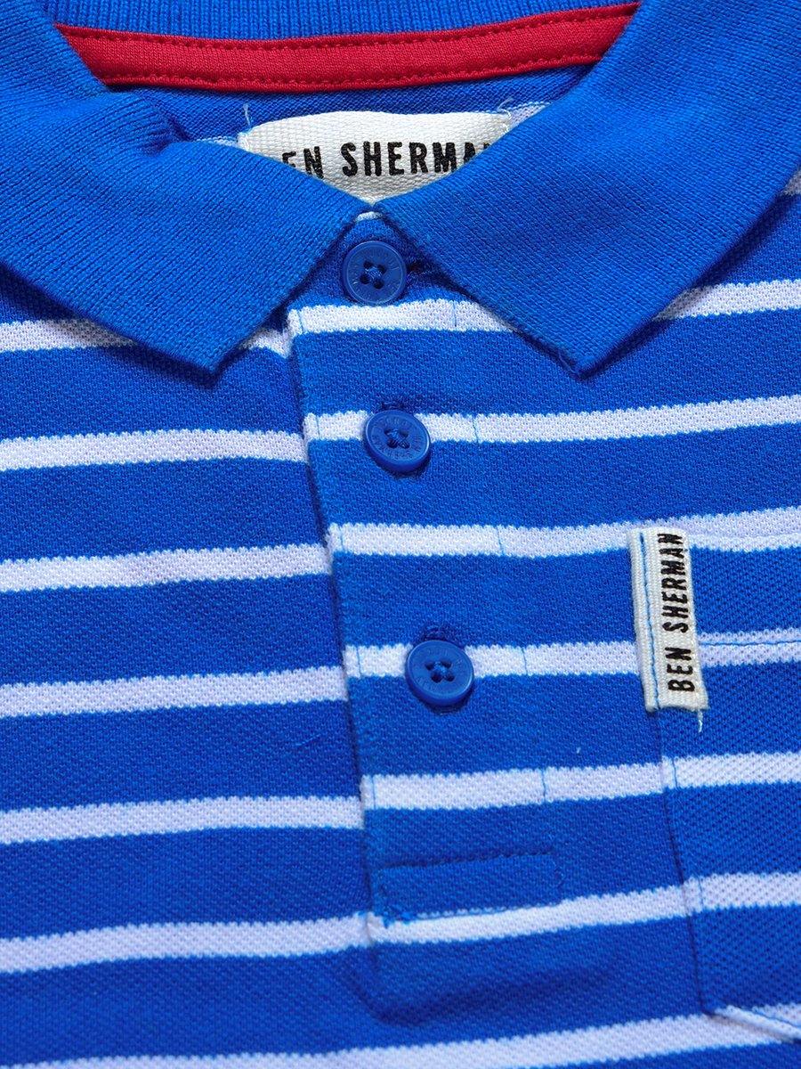 BS Boys S/S Striper Polo BS1567