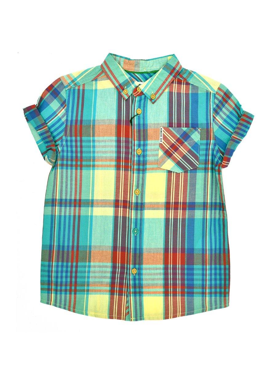 BS Boys S/S Check Shirt BS1596