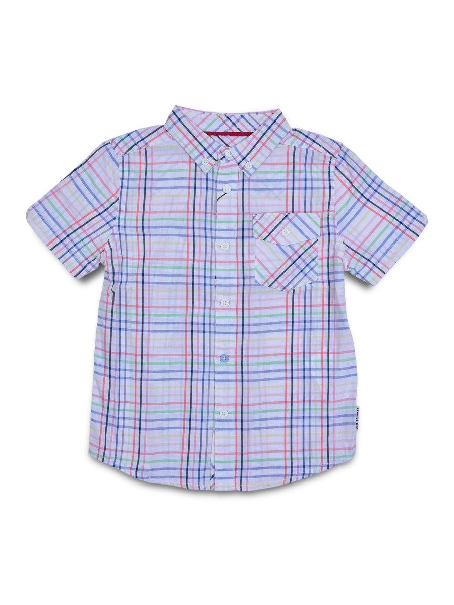 BS Boys S/S Check Shirt BS1600