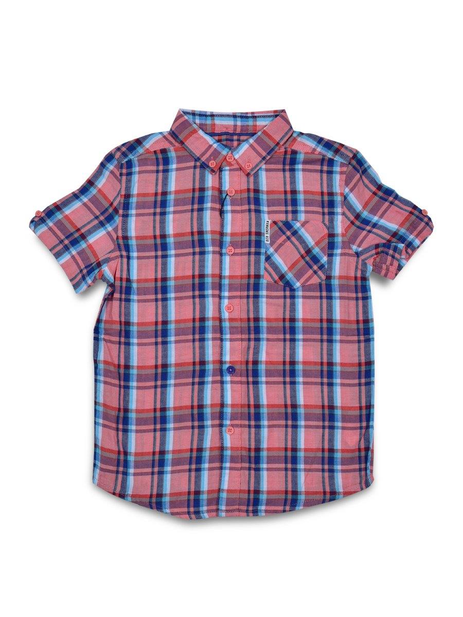 BS Boys S/S Check Shirt BS1606