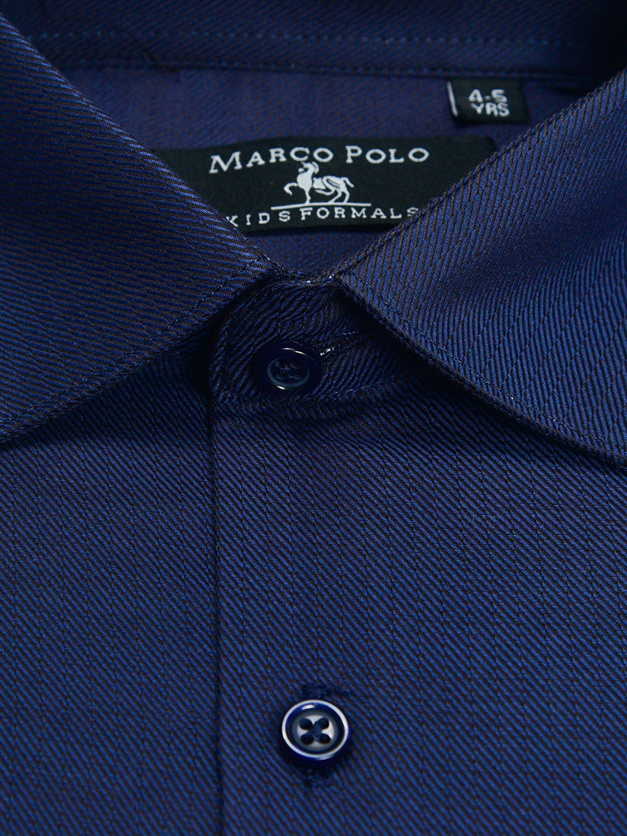 Marco Polo Boys L/S Textured Shirt (18)