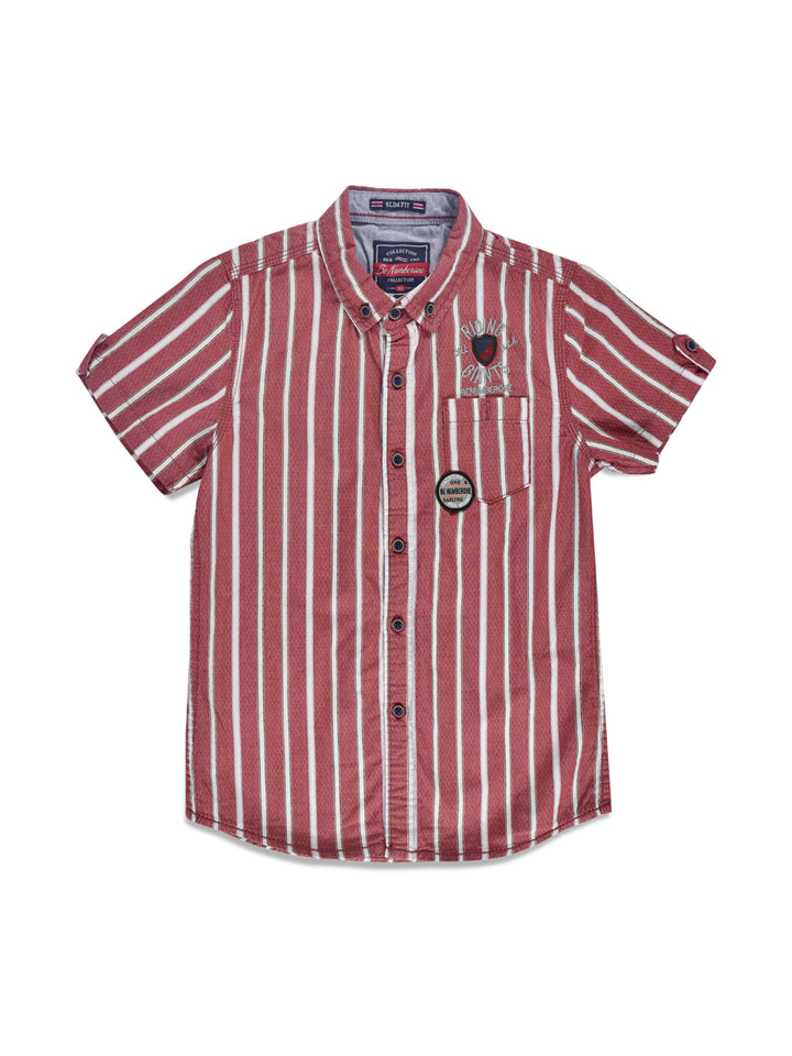 Imp Boys H/S Shirt With Pocket & Riding Emb #SC918B (S-20)