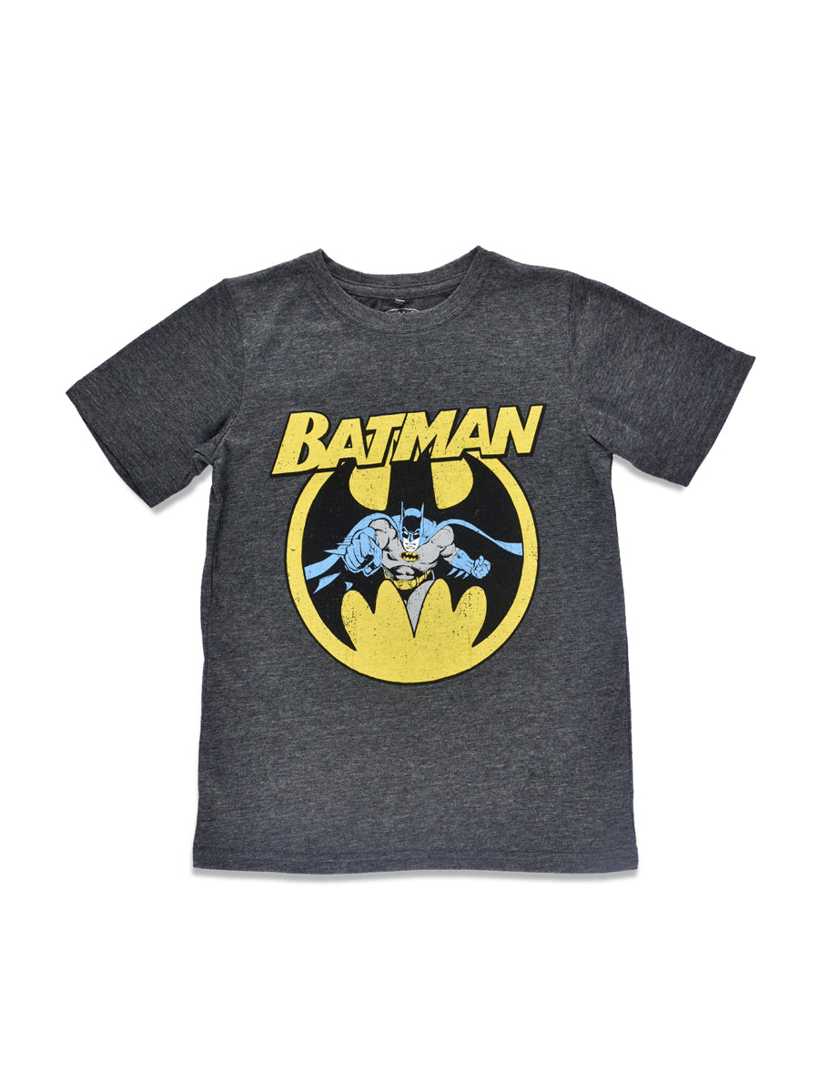 Imp Boys H/S Crew Neck T-Shirt With Batman Print #17 (S-20)