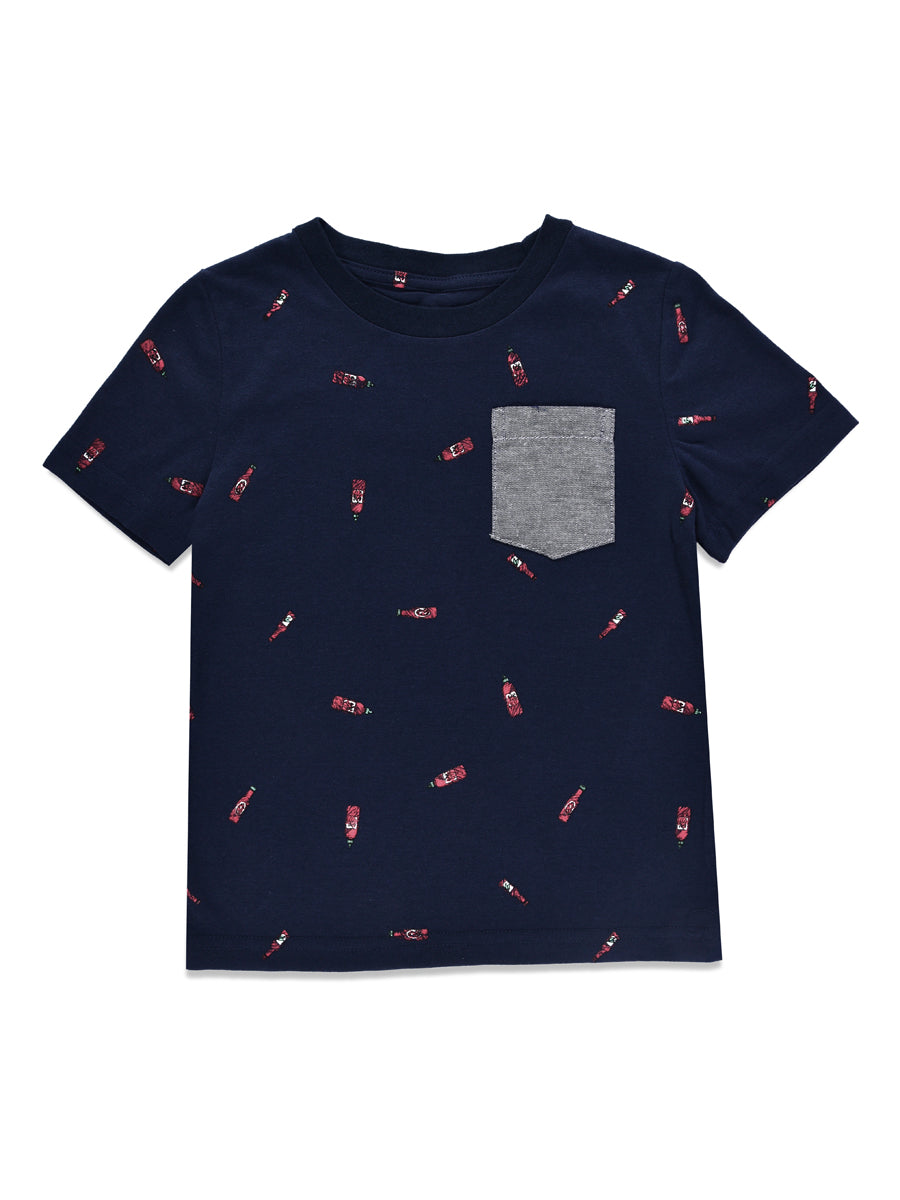 Imp Boy H/S Crew Neck T Shirt With Pocket #210 (S-20)