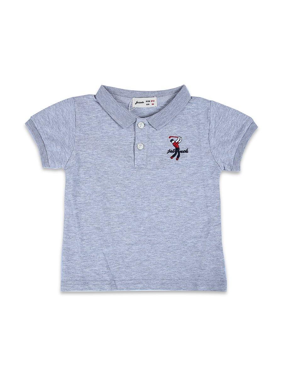 Imp Boys H/S Polo T Shirt With Polo Man Emb #2