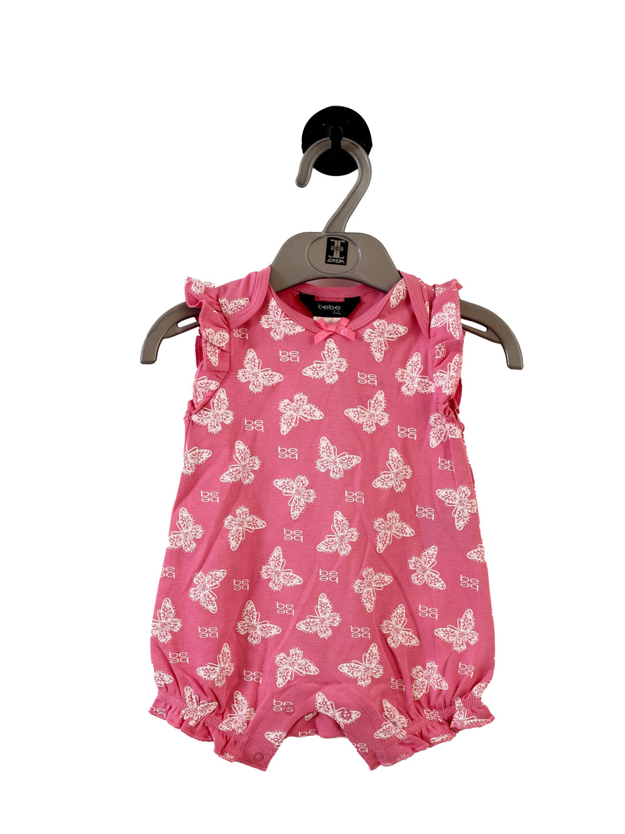 Guess Girls C/S Romper With Butterfly Print #20 (S-22)