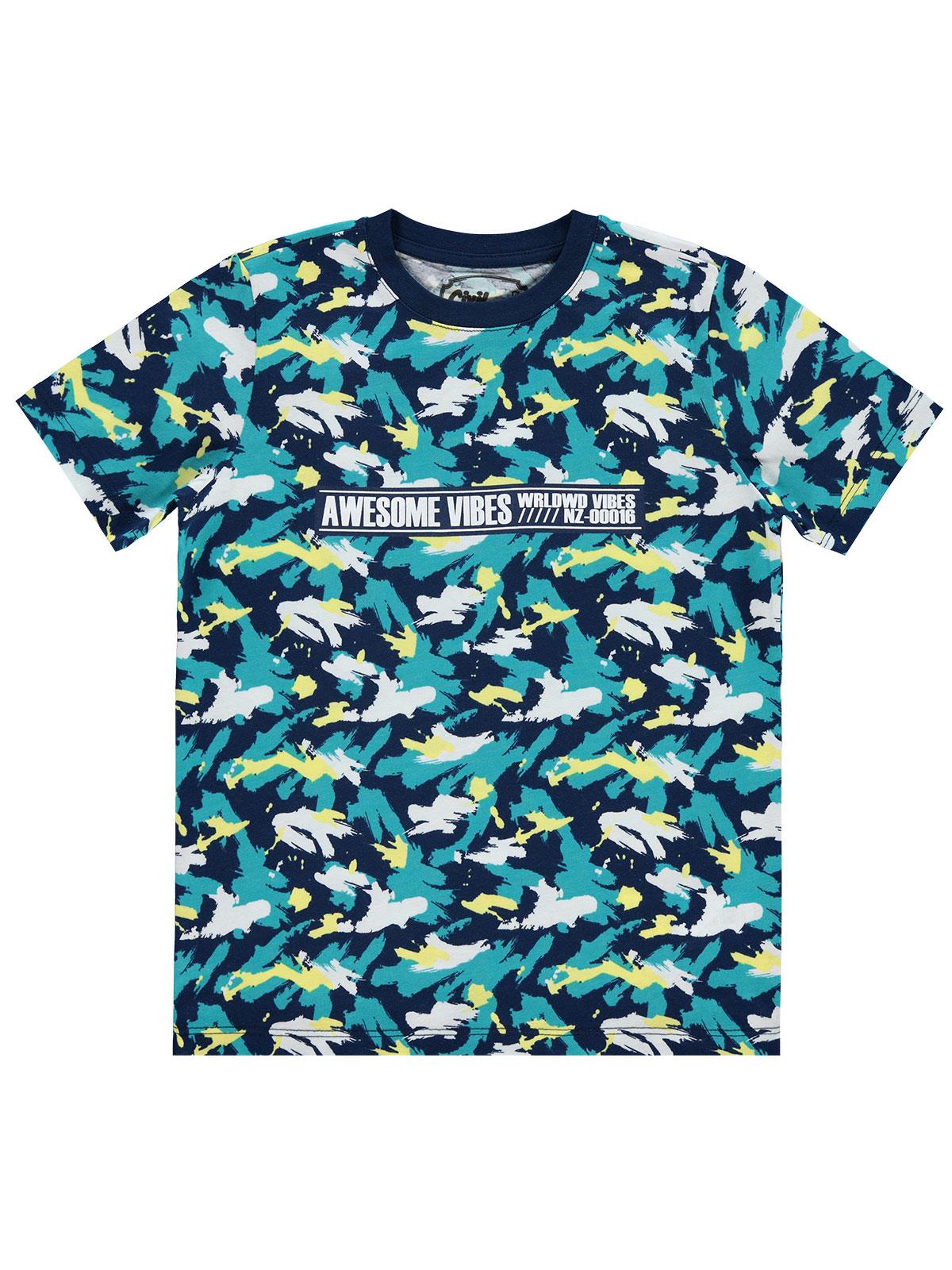 Civil Boys Crew Neck T-Shirt H/S #C694 (S-22)