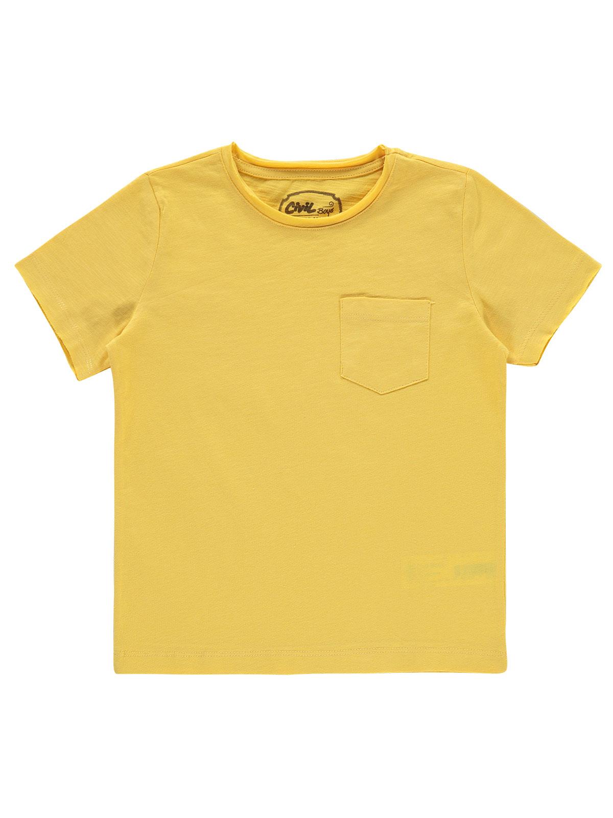 Civil Boys Crew Neck T-Shirt H/S #B216-1 (S-22)