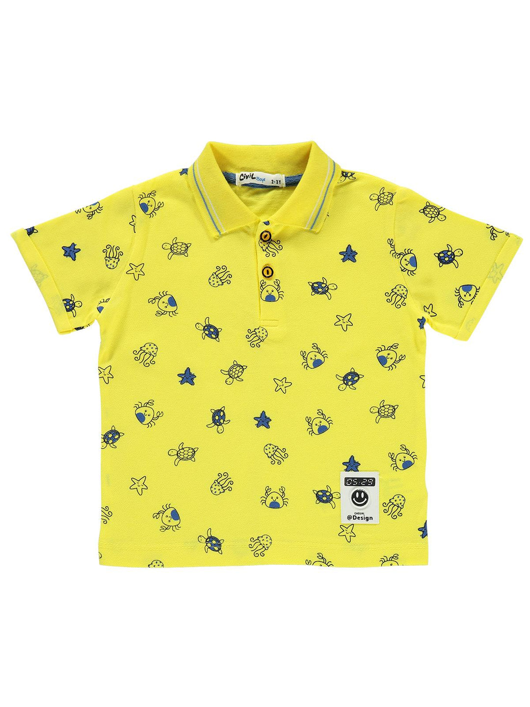 Civil Boys Polo Shirt H/S #2001 (S-22)