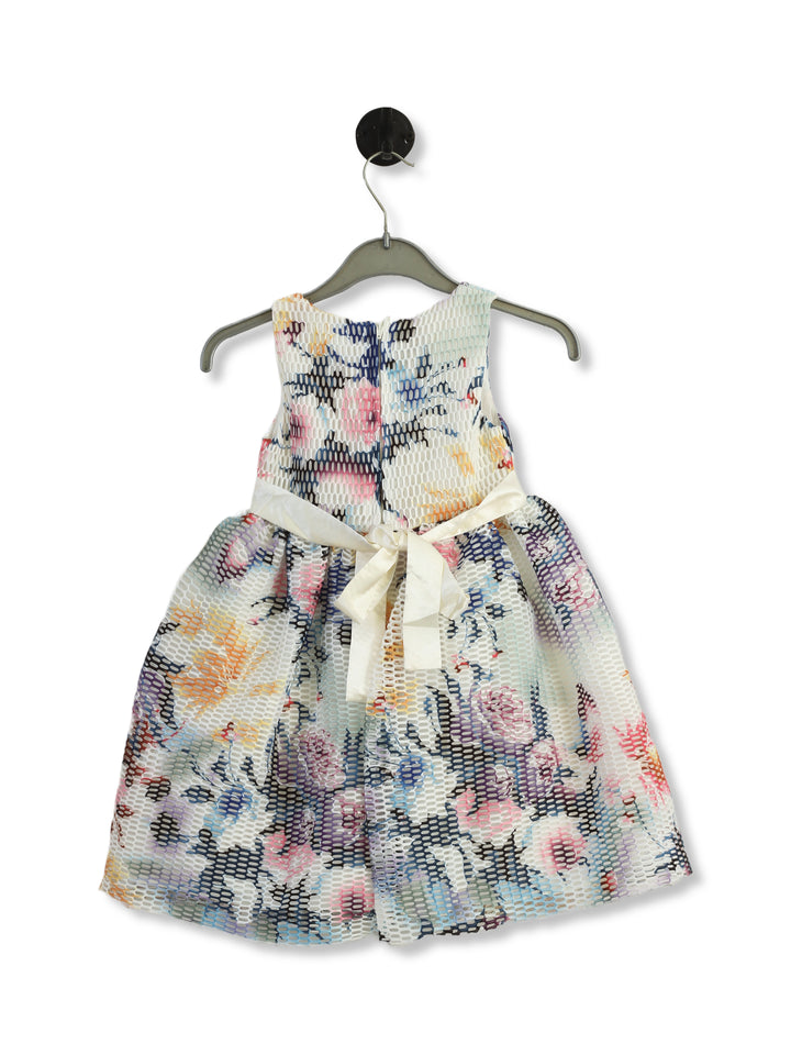 Imp Girls Fancy Frock With Bow #3309 (S-22)