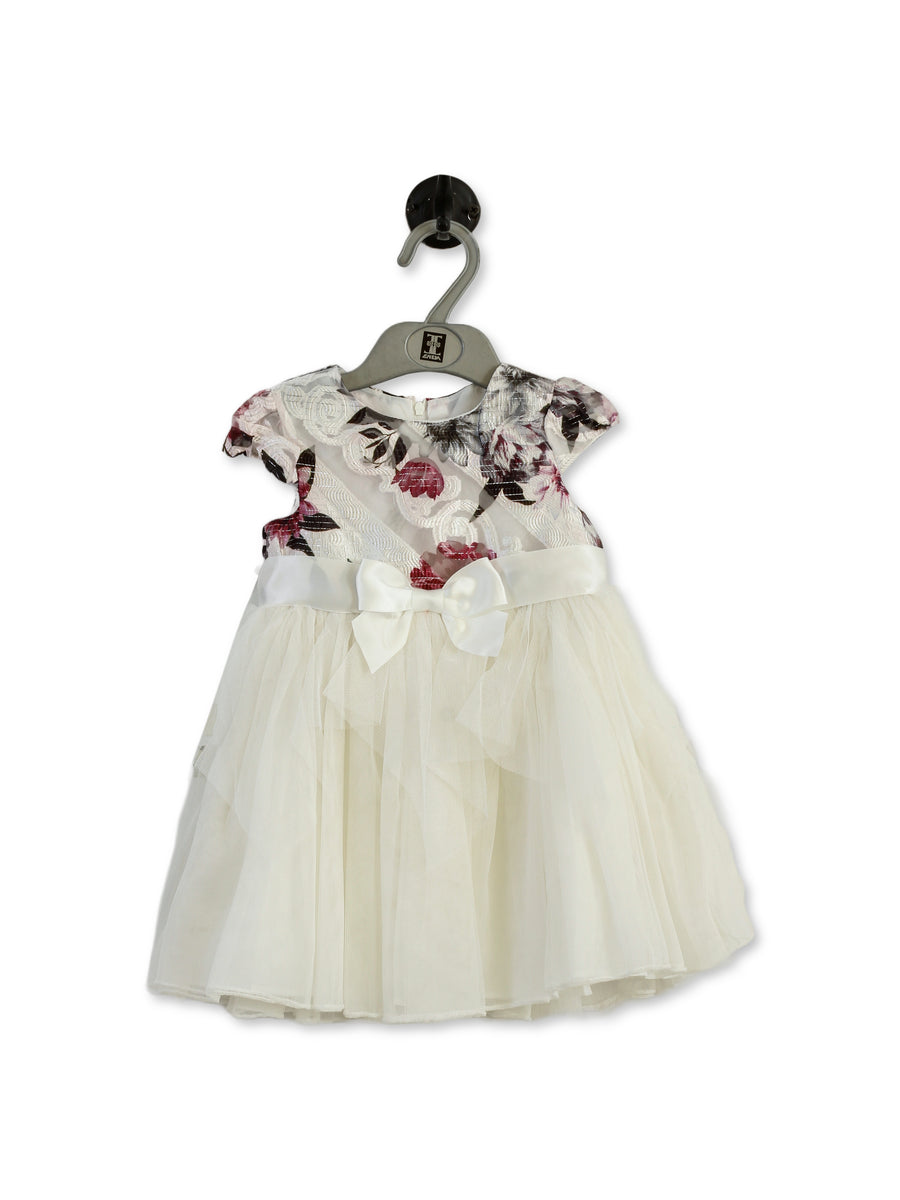 Imp Girls Fancy Frock With Bow #3326 (S-22)