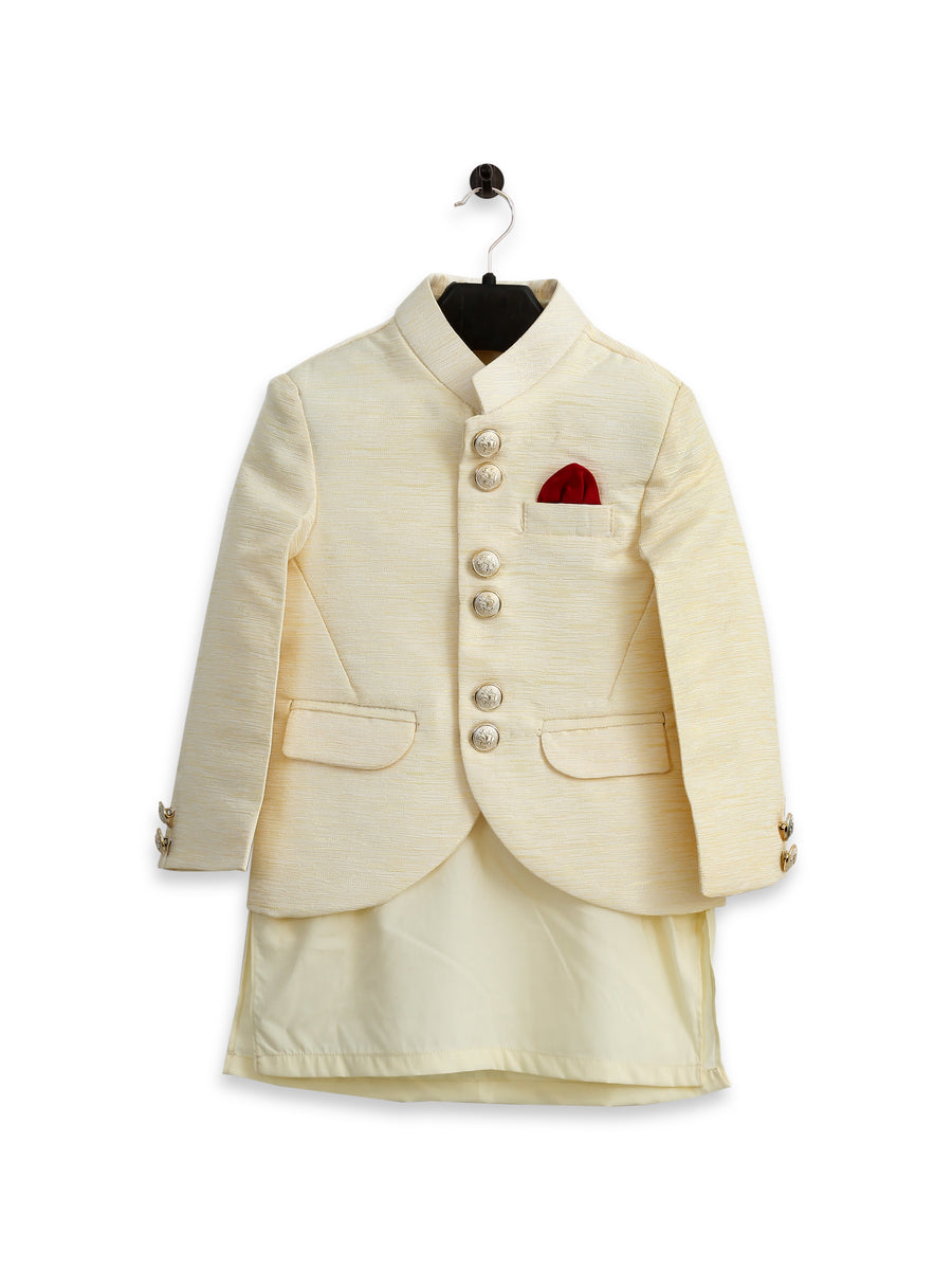 D2 Boys 3Pcs Prince Coat Suit #PS-102 (W-22)