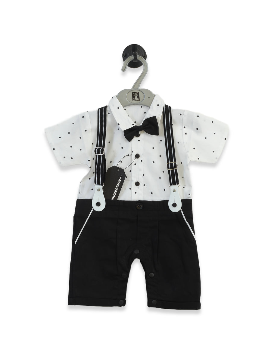 Bingobhoom Boys H/S Romper With Bow & Gallace #478 (W-22)