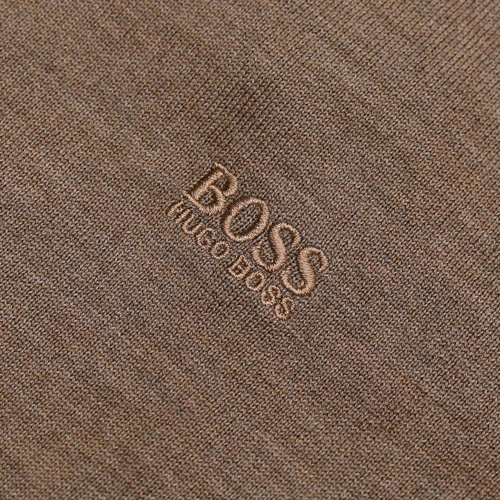 Hugo Boss Men L/S Marino Wool Jersey Plain