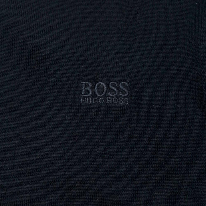 Hugo Boss Men L/S Marino Wool Jersey Plain