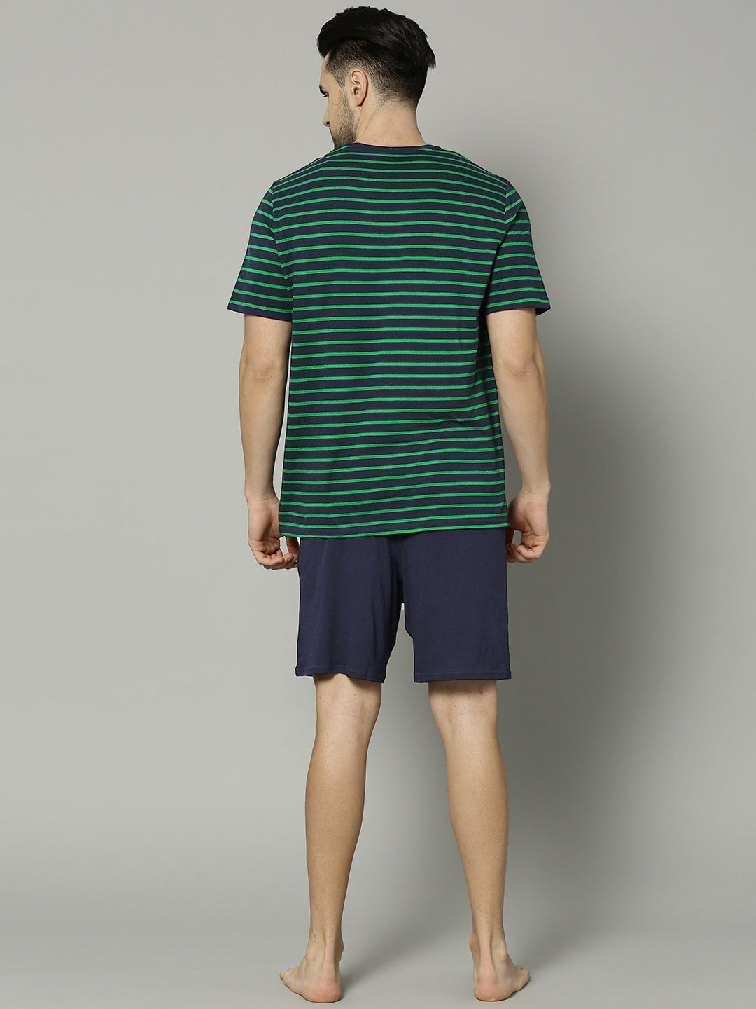 M&S Mens Knitted S/ST-Shirt & Short SetT07/2473
