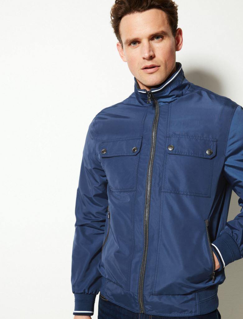 M&S Men F/S Parachute Jacket T16/7603B