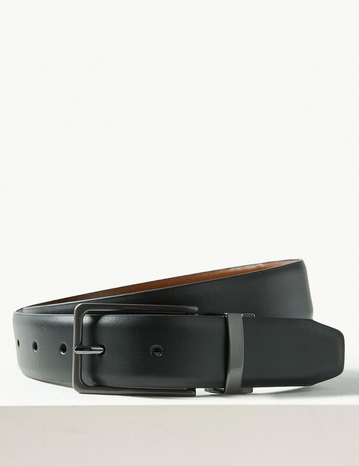 M&S Men Reversable Leather Belt T09/3218M