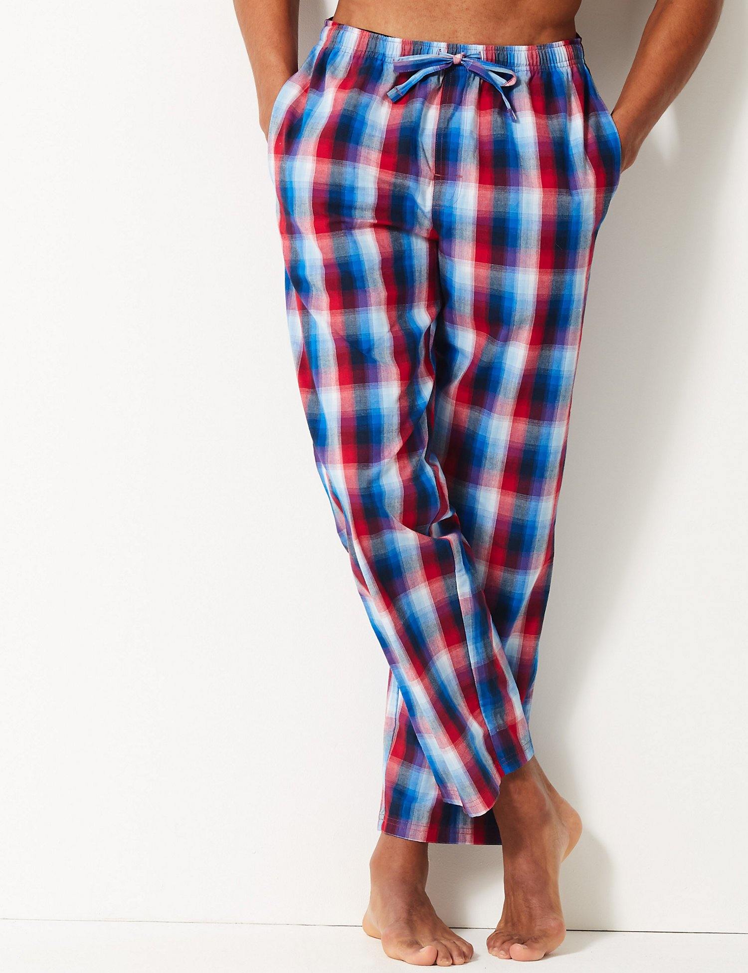 M&S Mens Knitted S/ST-Shirt & Pajama Set T07/3002